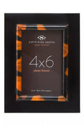 Orsina Roma Tortoise Shell Photo Frame – 4 x 6 Inch Tabletop Decor