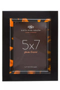 Orsina Roma Tortoise Shell Photo Frame – 5 x 7 Inch Gold Trim