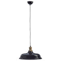 Orsina Oslo Black Small Pendant Light – Modern Dome Kitchen Lighting
