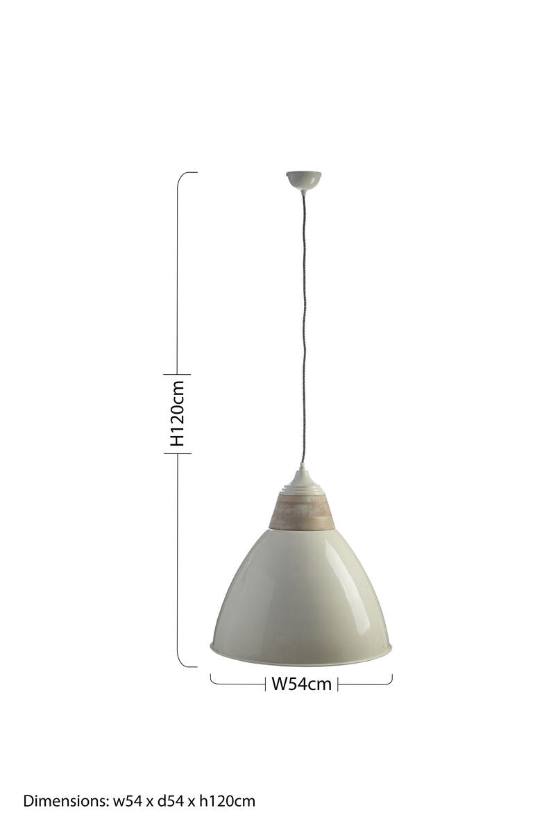 Orsina Oslo Extra Large Pendant Light – Modern White Kitchen Lighting