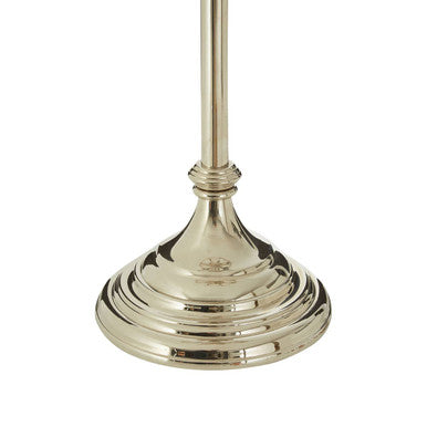 Orsina Hampstead Nickel Table Lamp | Glass Globe 3-Light Modern Decor