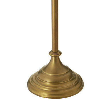 Orsina Hampstead Brass Table Lamp | Glass Globe 3-Light Accent