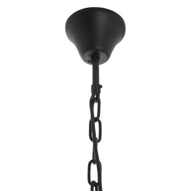 Orsina Kensington Black Crystal Pendant Light – Large Modern Chandelier