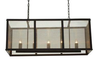 Orsina Hampstead Wide Pendant Light – Black and Gold Industrial Iron