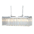 Orsina Kensington Townhouse Crystal & Chrome 8-Bulb Pendant Light