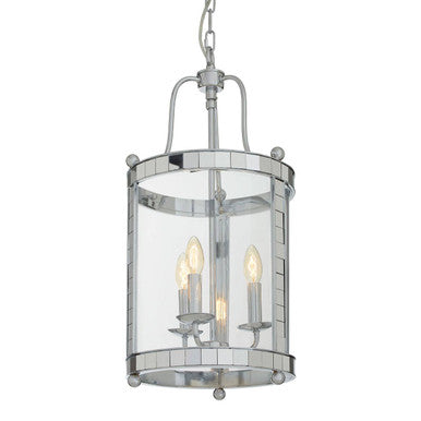 Orsina Kensington Townhouse Rectangular Glass Pendant Light – 3-Light