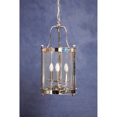 Orsina Kensington Townhouse Rectangular Glass Pendant Light – 3-Light
