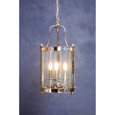Orsina Kensington Townhouse Rectangular Glass Pendant Light – 3-Light