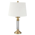 Orsina Grand Northern Gold Metal Table Lamp – Traditional Tiered Base