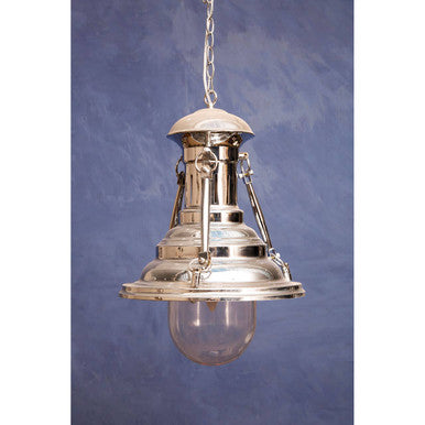 Orsina Lexington Small Lighthouse Pendant Light – Coastal Silver Glass