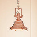 Orsina Lexington Small Copper Pendant Light – Industrial Metal Shade