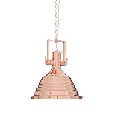 Orsina Lexington Medium Copper Pendant Light – Vintage Dome Kitchen Lamp