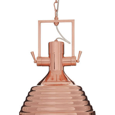 Orsina Lexington Medium Copper Pendant Light – Vintage Dome Kitchen Lamp