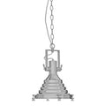 Orsina Lexington Small Chrome Pendant Light – Modern Industrial Iron