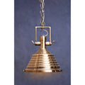 Orsina Lexington Medium Chrome Pendant Light – Industrial Dome Style