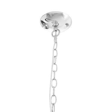 Orsina Lexington Large Chrome Pendant Light | Modern Industrial Dome