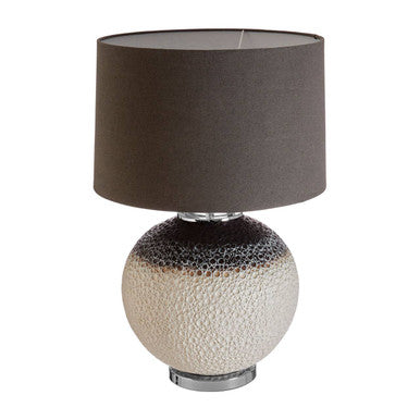 Orsina Uli Grey Ceramic Table Lamp – Minimalist Ombre Design