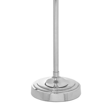 Orsina Myles Industrial Table Lamp – Silver Metal Mesh Shade