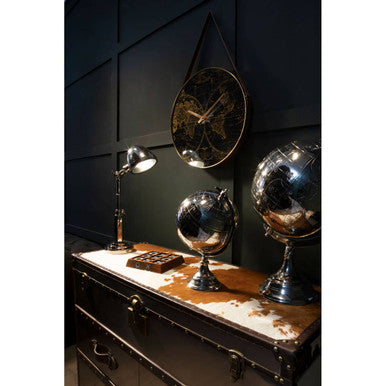 Orsina Macon Modern Silver Desk Lamp – Adjustable Task Lighting