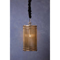 Orsina Calvin Pendant Light – Silver Nickel Steel Architectural Lamp