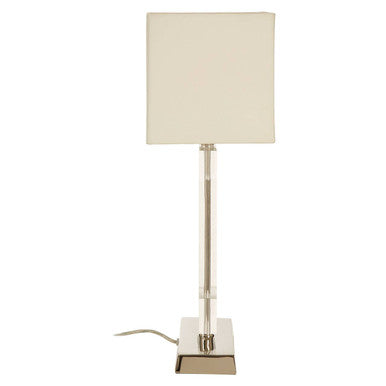 Orsina Laurel Table Lamp – Modern Acrylic and Stainless Steel Light