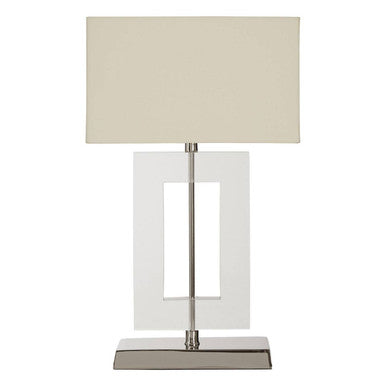 Orsina Laurel Table Lamp – Modern Acrylic and Stainless Steel Light