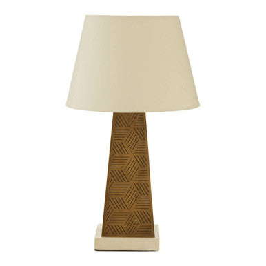 Orsina Berkley Marble Table Lamp – Modern Gold and White Iron Light