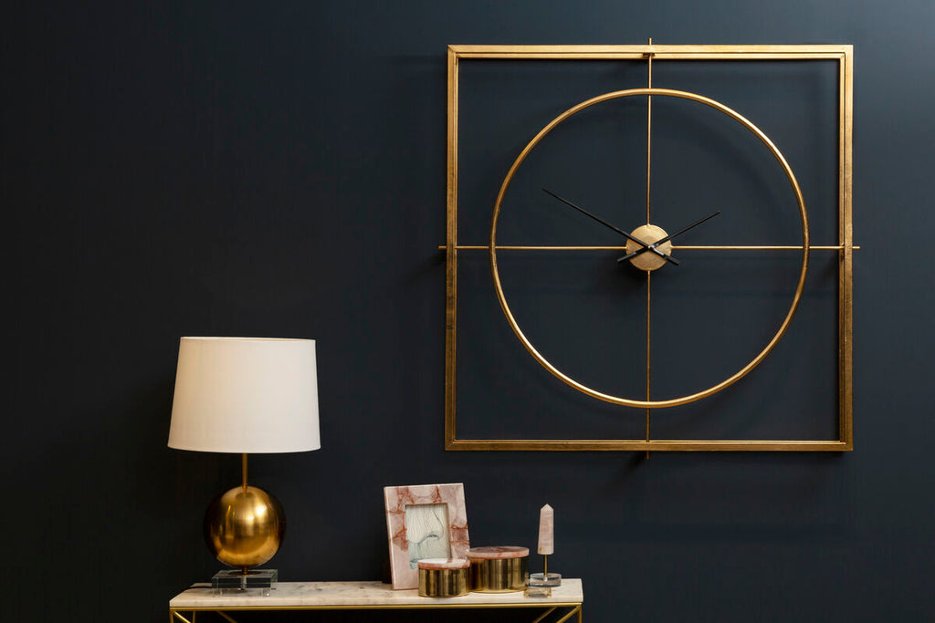 Orsina Zena Gold Sphere Table Lamp | Crystal Base & White Linen Shade
