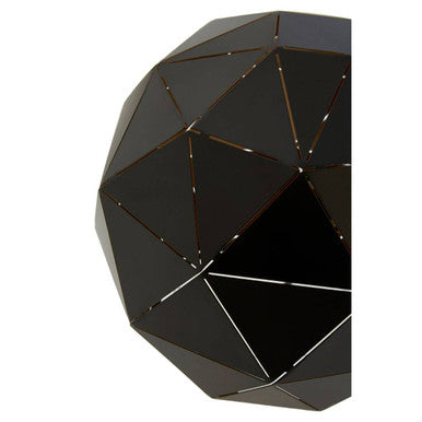 Orsina Mateo Black and Gold Geometric Metal Table Lamp – 18"