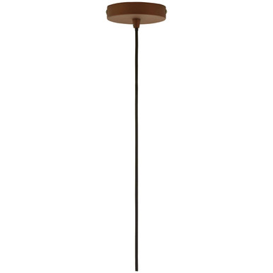 Orsina Mateo Large Coffee Dome Pendant Light | Steel Geometric Shade