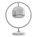 Orsina Macon Silver Metal Table Lamp – Modern Open Ring Design