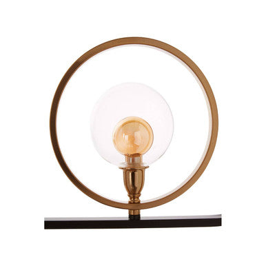 Orsina Abira 3-Bulb Pendant Light – Modern Black and Gold Iron Chandelier