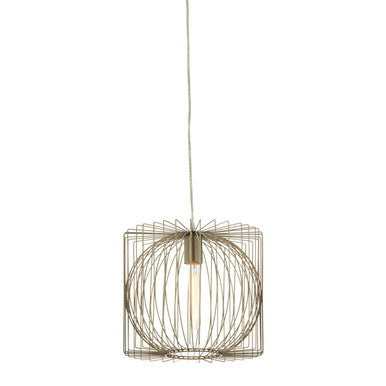 Orsina Aselo Silver Pendant Light – Modern Iron Openwork Chandelier