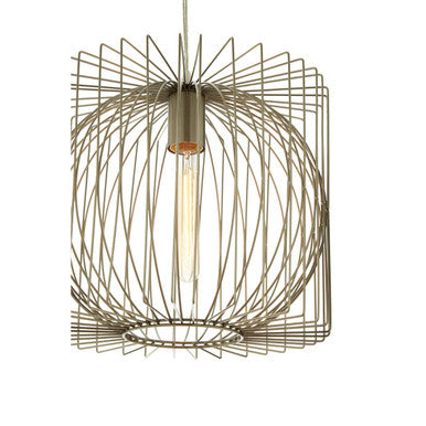 Orsina Aselo Silver Pendant Light – Modern Iron Openwork Chandelier
