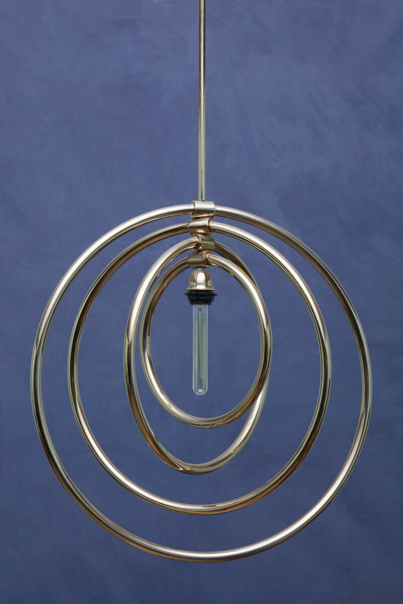 Orsina Skye Gold Pendant Light – Minimalist Stainless Steel Lighting