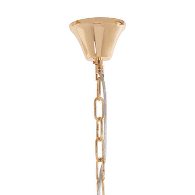 Orsina Salasco 3-Tier Gold Glass Chandelier – Modern Luxury Lighting