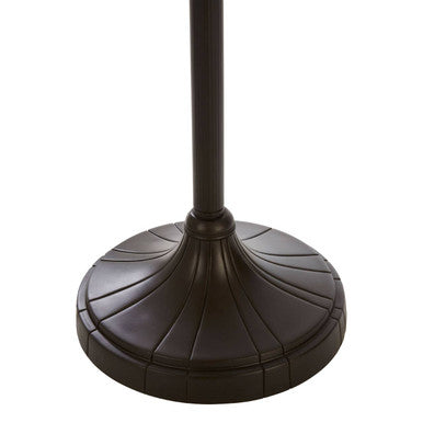 Orsina Wisteria Tiffany Floor Lamp – Stained Glass Floral Shade