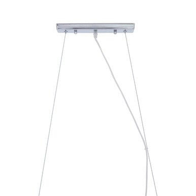 Orsina Lerici 6-Light Chrome Pendant Light | Modern Chain Chandelier
