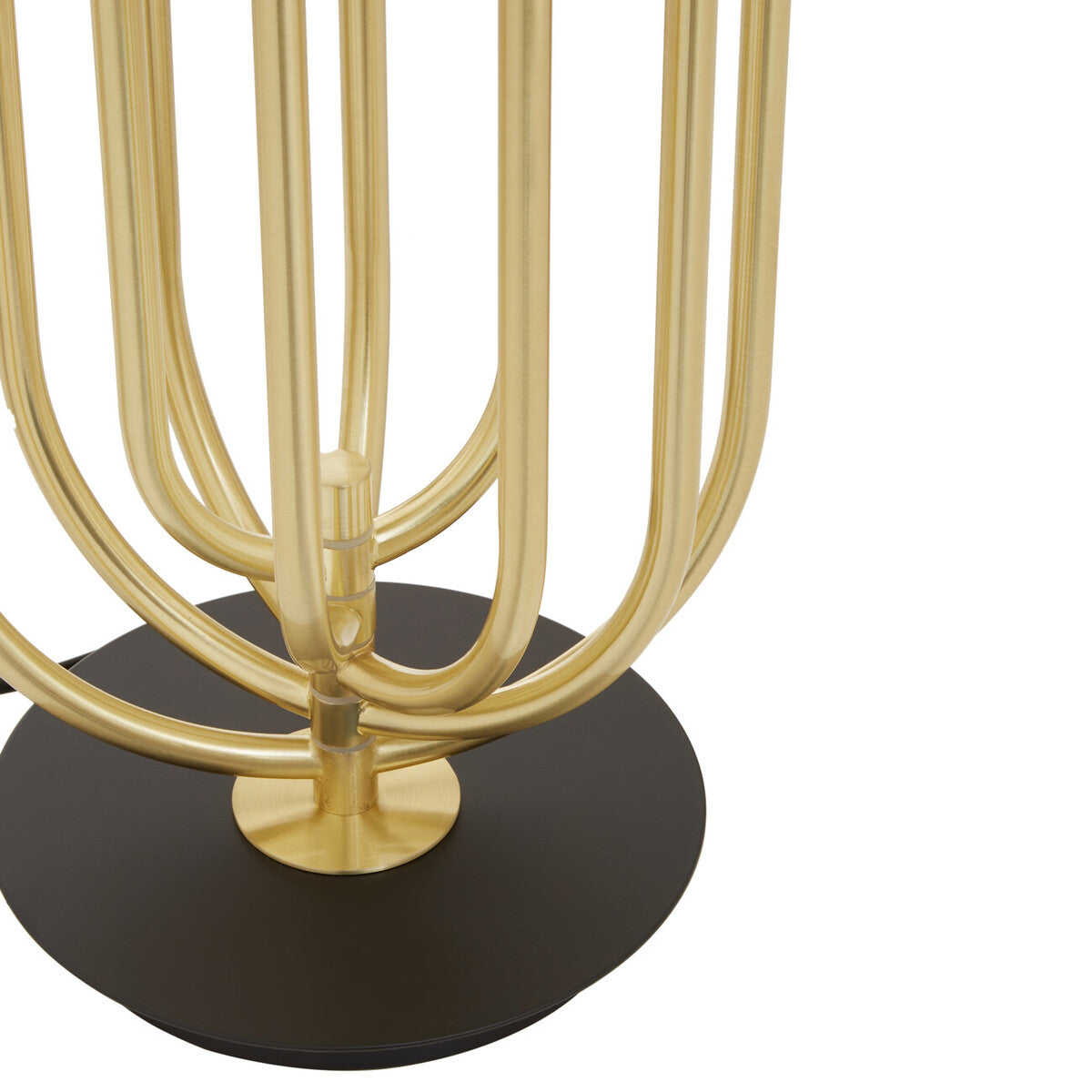Orsina Metropolis Metal Desk Lamp – Modern Task Light with Black Shade
