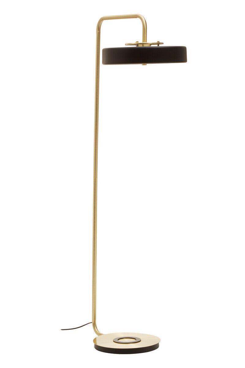Orsina Rogano Floor Lamp – Modern Gold and Black Minimalist Lighting