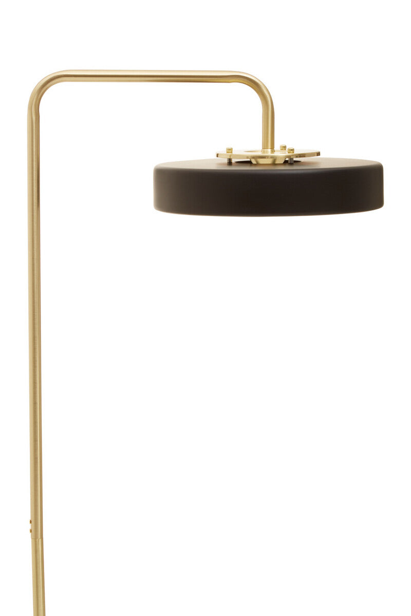Orsina Rogano Floor Lamp – Modern Gold and Black Minimalist Lighting