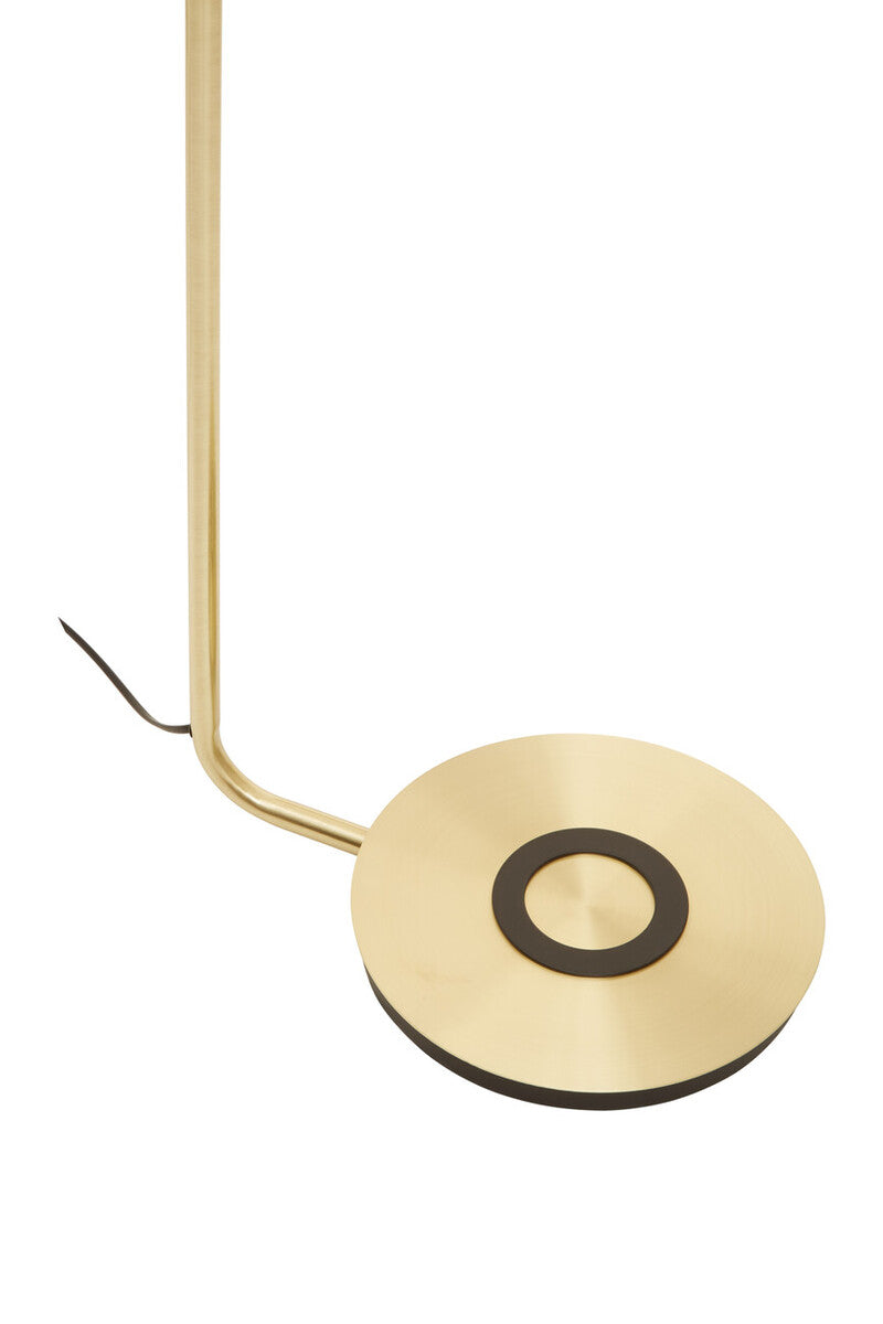 Orsina Rogano Floor Lamp – Modern Gold and Black Minimalist Lighting