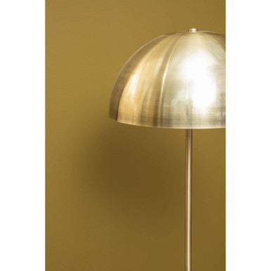 Orsina Murdoch Brass Floor Lamp with Marble Base – Modern Reading Light