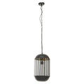 Orsina Preston Pendant Light – Industrial Matte Black & Glass Capsule