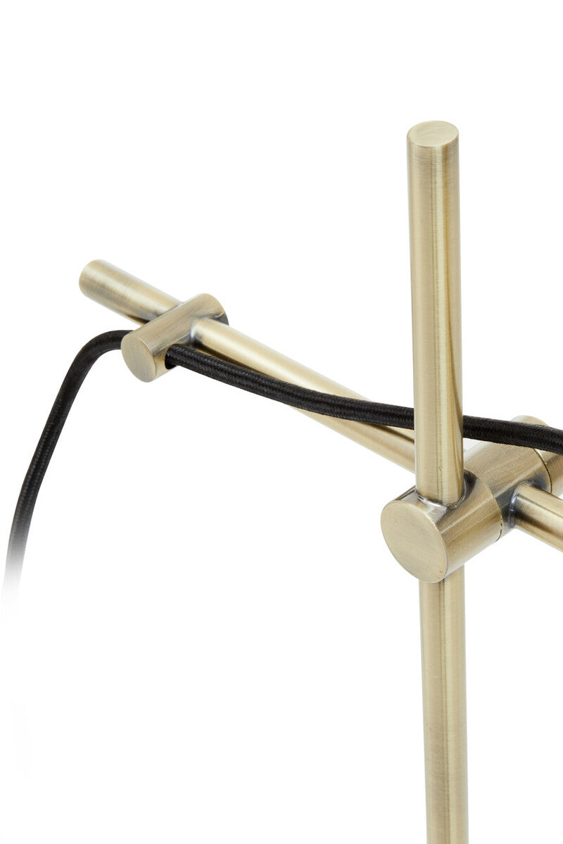 Orsina Equipoise Gold and Marble Adjustable Desk Lamp – Modern Task Light