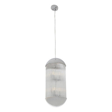 Orsina Kensington Townhouse 6-Bulb Crystal Pendant Light – Bronze Gold