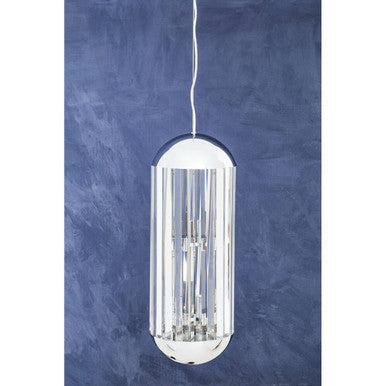 Orsina Kensington Townhouse 6-Bulb Crystal Pendant Light – Bronze Gold