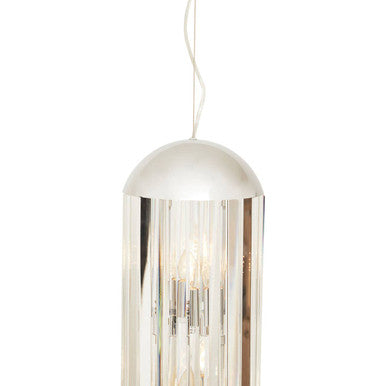 Orsina Kensington Townhouse 6-Bulb Crystal Pendant Light – Bronze Gold
