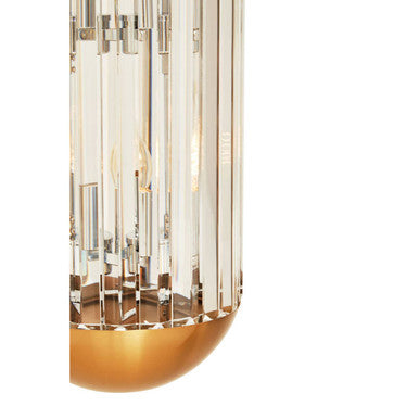 Orsina Kensington Townhouse Small Crystal Pendant Light – Bronze Gold