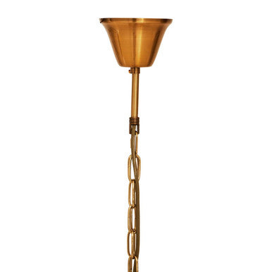 Orsina Kensington Townhouse 6-Bulb Bronze Drum Pendant Light
